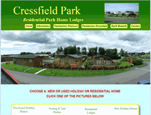 Tablet Screenshot of cressfieldpark.com